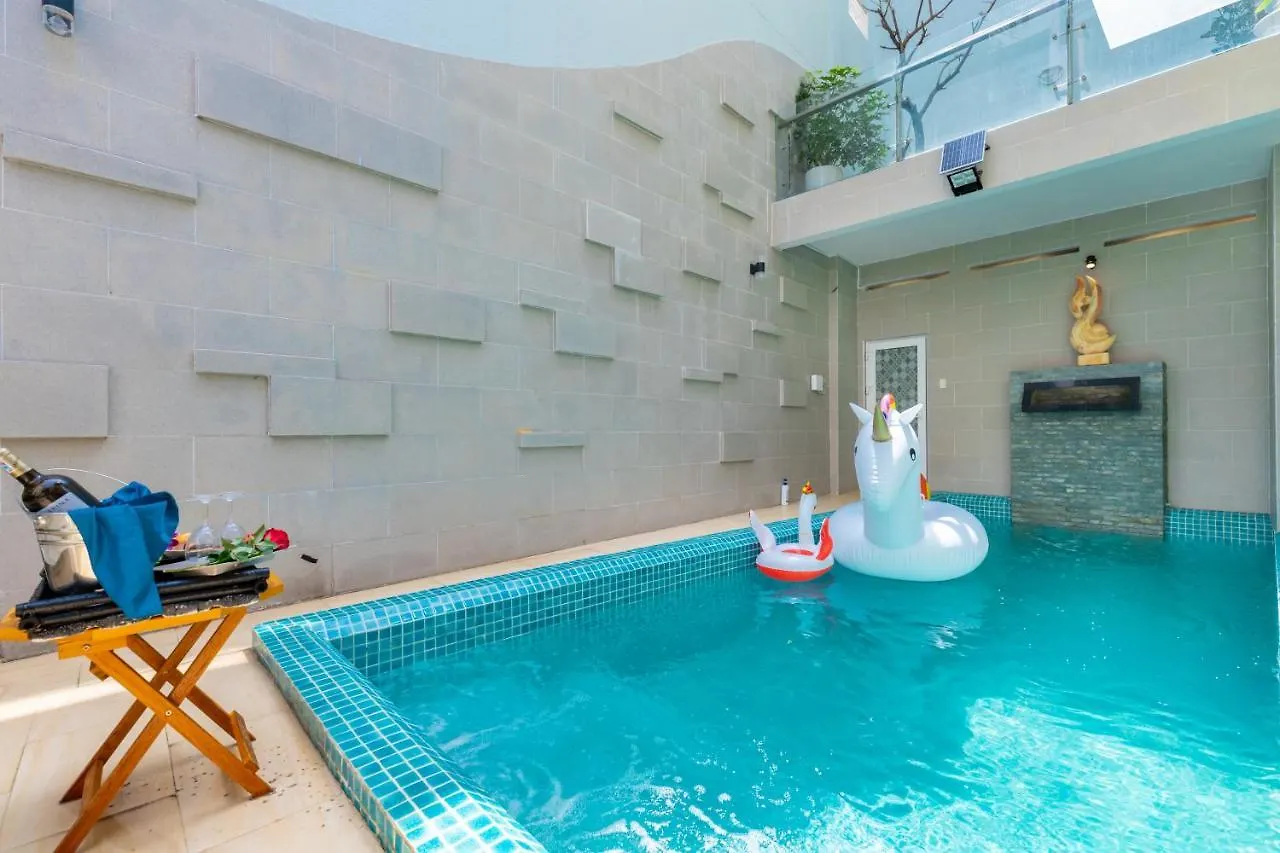 Palm Villas 5 Luxury- 4 Phong Ngu Cao Cap Bai Sau Vung Tau 0*,