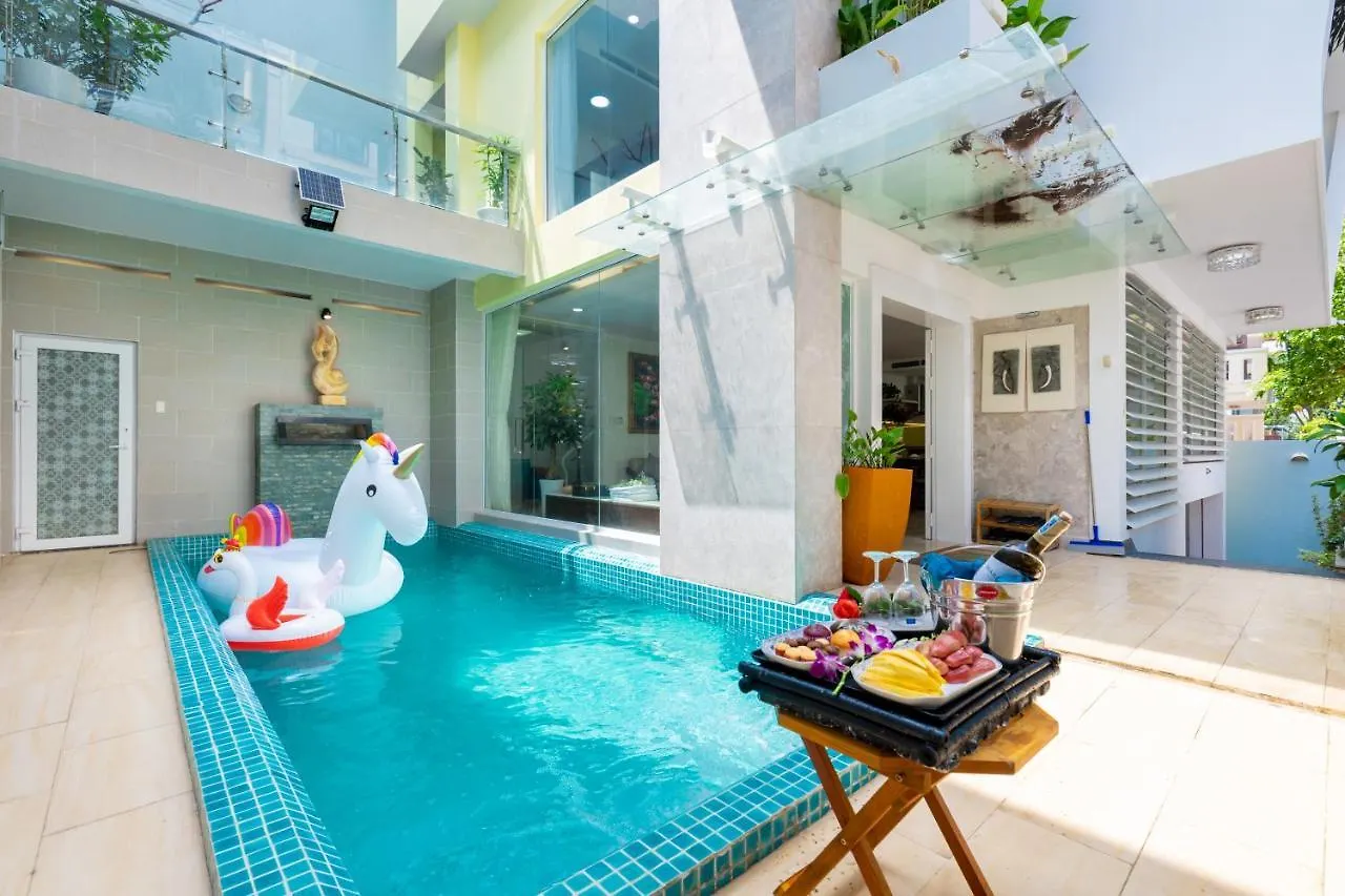Palm Villas 5 Luxury- 4 Phong Ngu Cao Cap Bai Sau Vung Tau 0*,